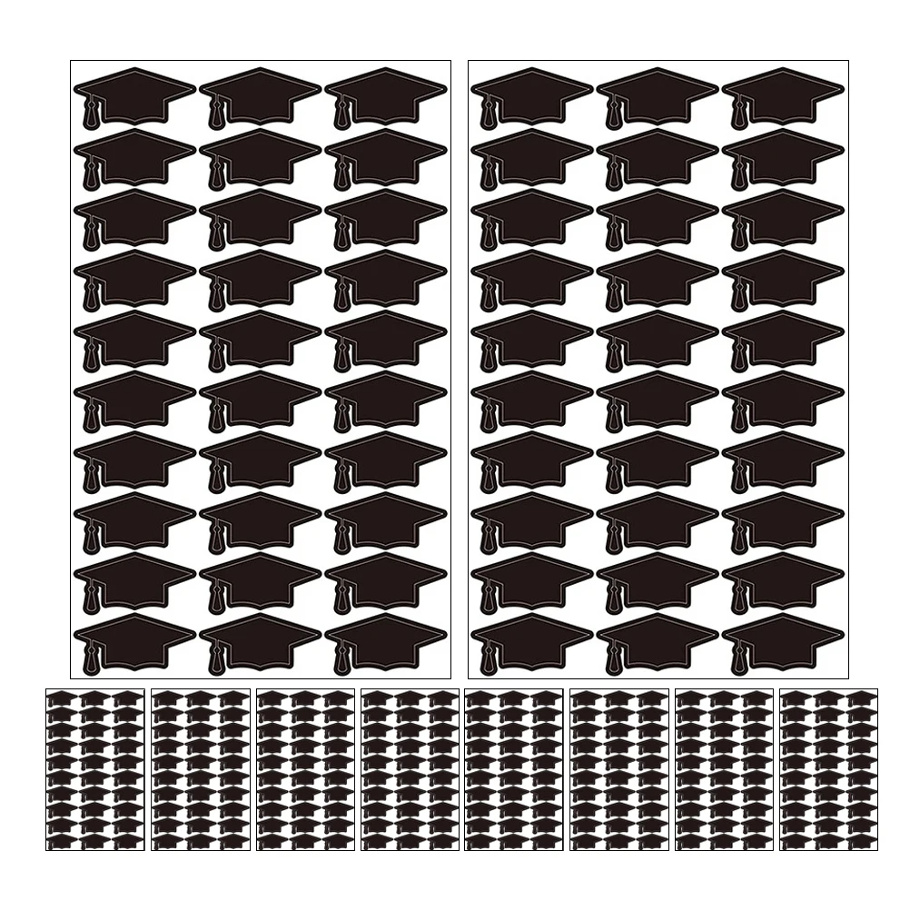 

10 Sheets Doctor Degree Graduation Reward Self-Adhesive Mini Stickers For Classroom Party Office Decoration Diy Sealing