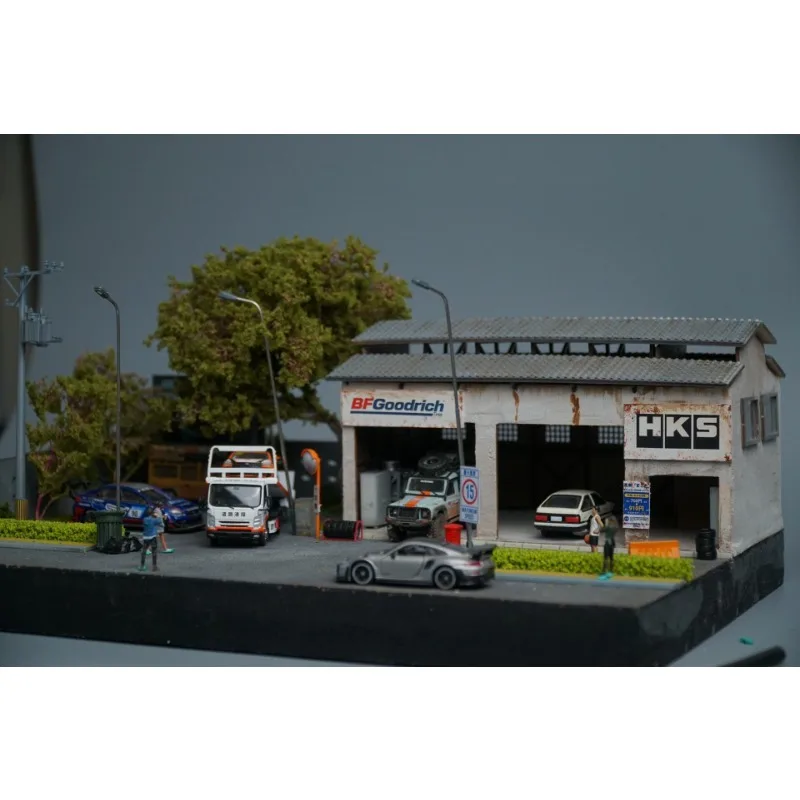 Miniature scene 64 scale repair shop first batch reservation
