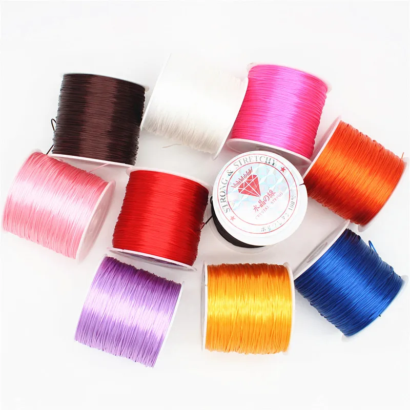 50m Strongly Elastic Bracelet String Cord for Jewelry Making