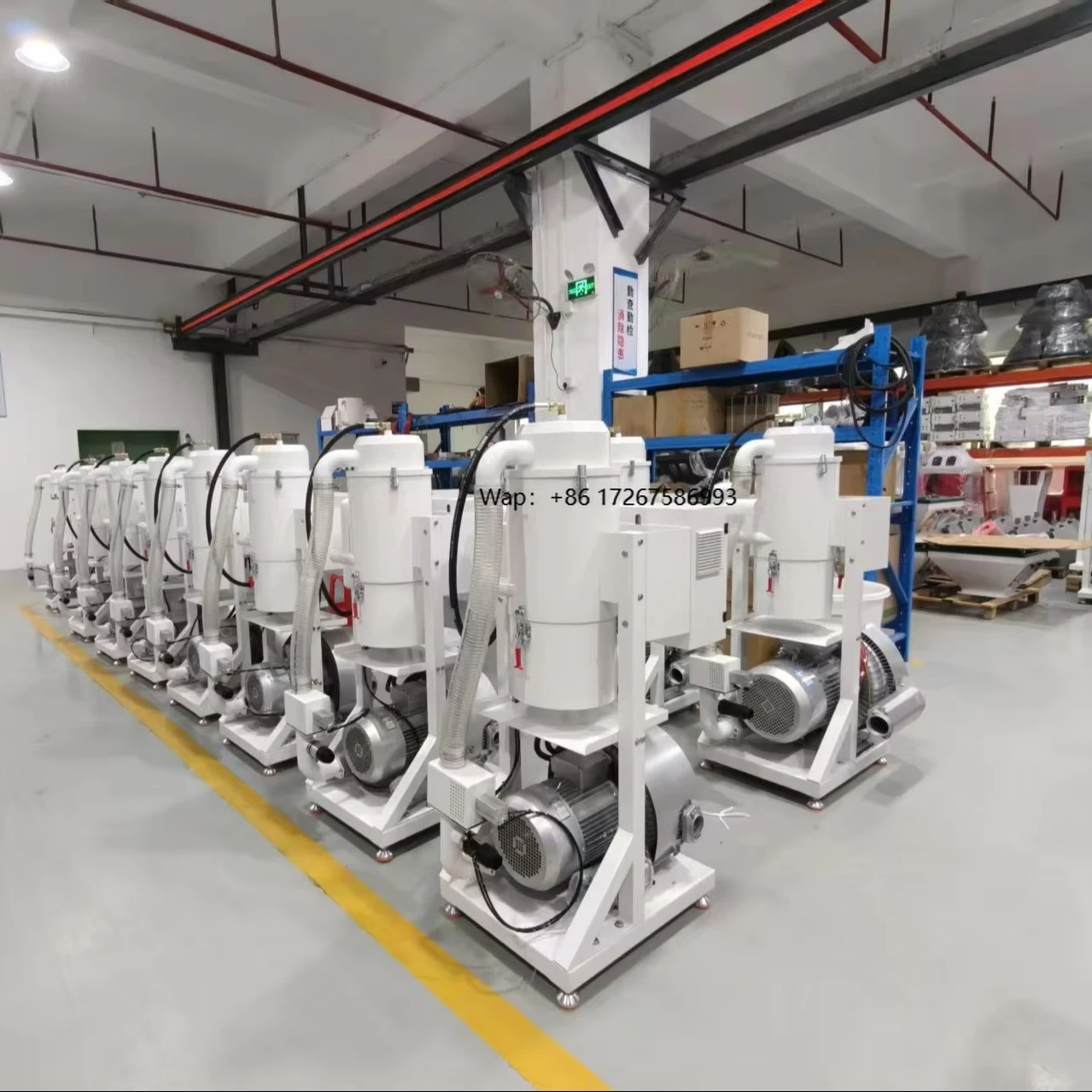 11kW / 15HP High Pressure Vacuum Pump / Air Blower / Plastic Material Feeding