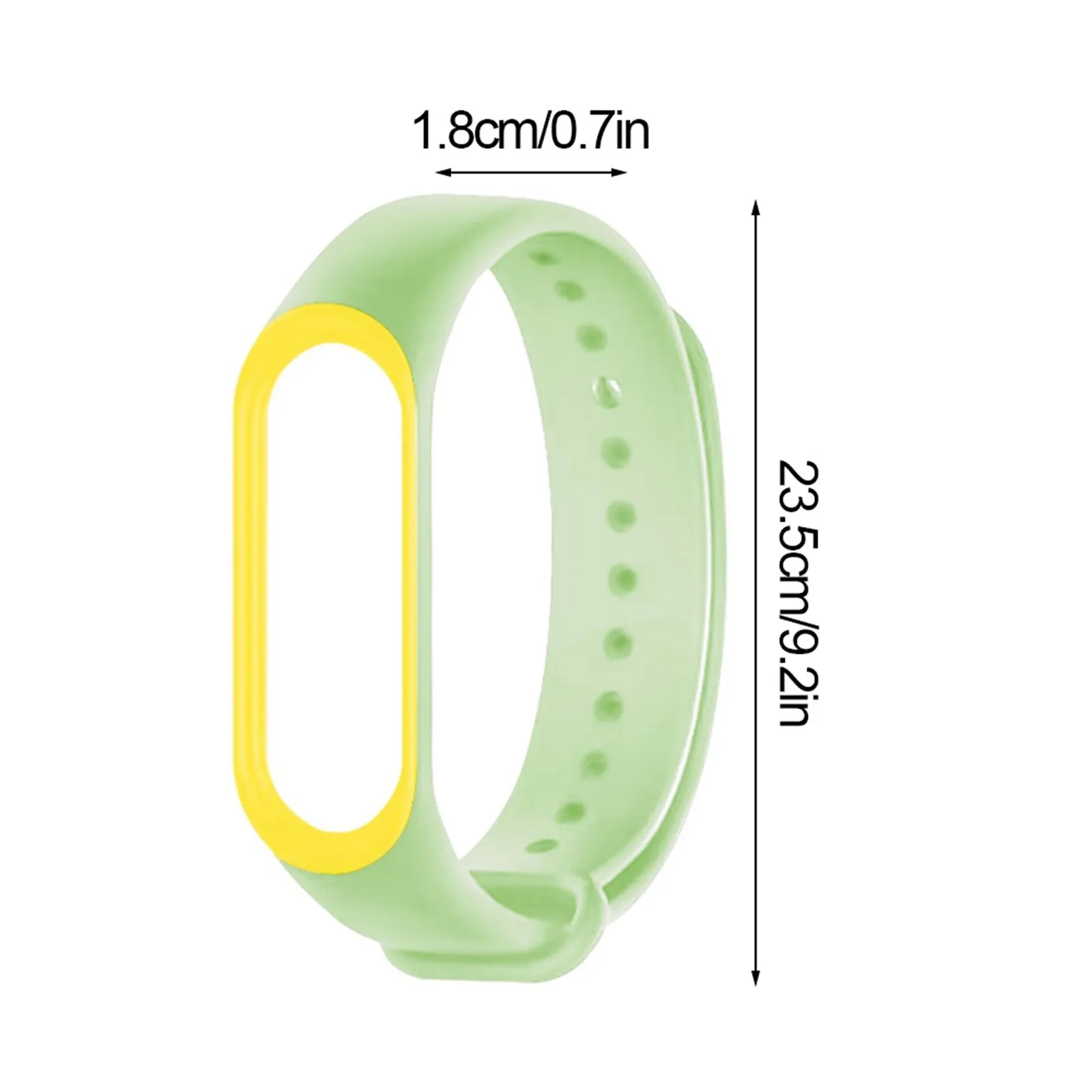 Wysokiej jakości dopasowana do Xiaomi Mi Band 7 \ 7 Nfc inteligentna bransoletka świecąca silikonowa bransoletka