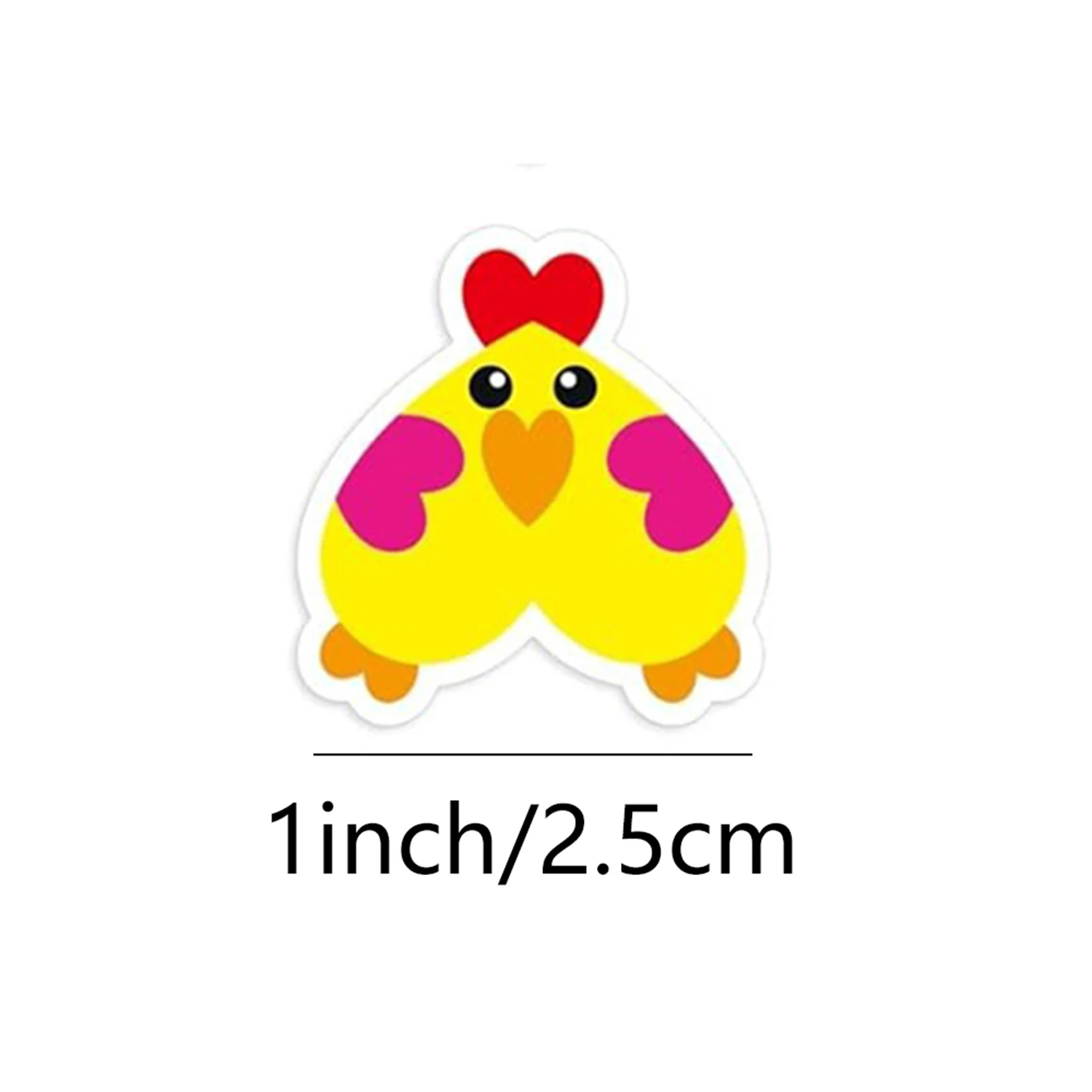 50-500pcs Stickers for Animal Roll Stickers Small Cute Toy Game Sticker DIY Gift Sealing Label Decoration