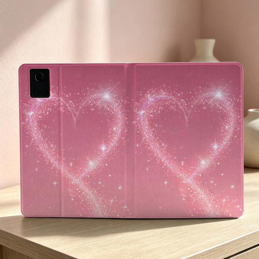 Funda para Tablet Lenovo Xiaoxin, Lenovo Tab Pad Pro Plus, K11, P12, M10, Legion Y900, Y700 con Diseño Artístico y Patrón de Corazón