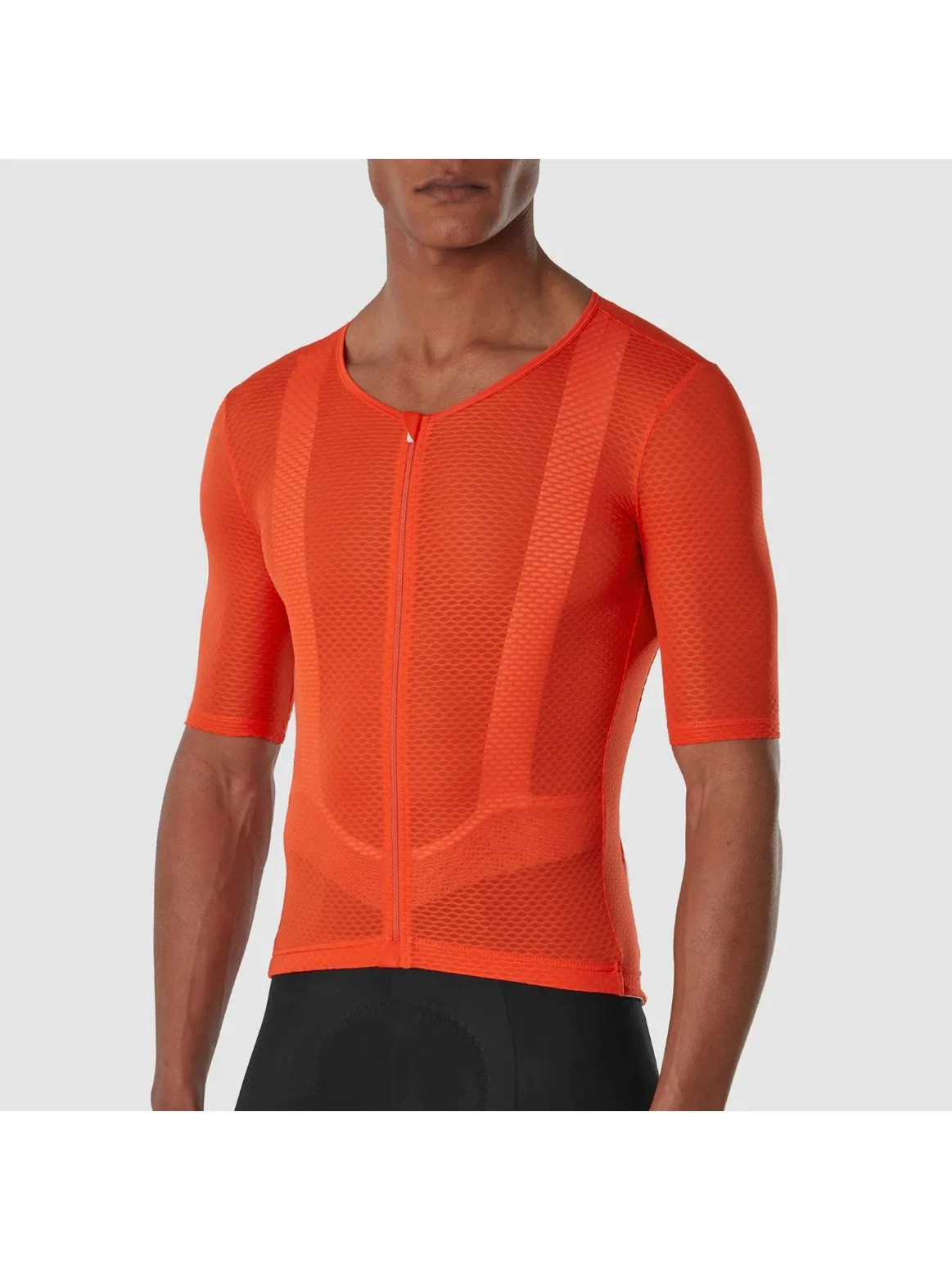 AliExpress NONE Men's Pro Cycling Jersey Short Sleeves Slim Fit Road Bike Bicycle Shirt Clothing Mesh Full Zipper with Pockets
