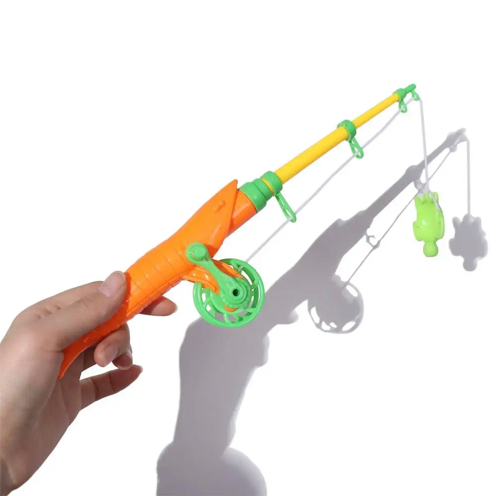 Jouet de pêche magnétique pour enfants, bâtons rétractables, modèle de poisson en plastique, jouet de grande performance, jouets pour bébé, nouveau