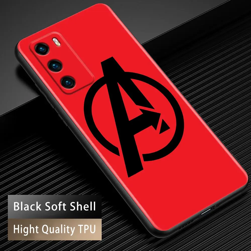 The Avengers Fundas Phone Case For Huawei P30 P40 P20 P10 P50 Pro P Smart Mate 20 30 Soft TPU Black Cover Deadpool Groot Marvel