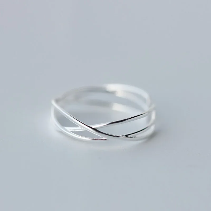 TrustDavis 100% 925 Sterling Silver Fashion Women Jewelry Hollow Cocktail Ring Sizable 5 6 7 Girls Xmas Gift DS482