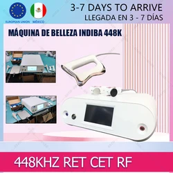 448KHz CET RET INDIBA Tecar Physical Therapy Physiotherapy Diathermy Pain Management Machine