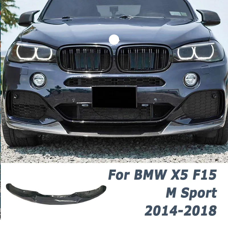 

Car Front Bumper Lip for BMW X5 F15 M Sport 2014-2018 Diffuser Splitter Spoiler Car Accessories Aftermarket