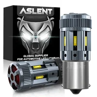 2 uds LED de alta potencia P21W PY21W 1156 BA15S 1157 P21/5W 7440 7443 luz de coche 1860 ventilador Canbus Vechile accesorios luces de marcha atrás