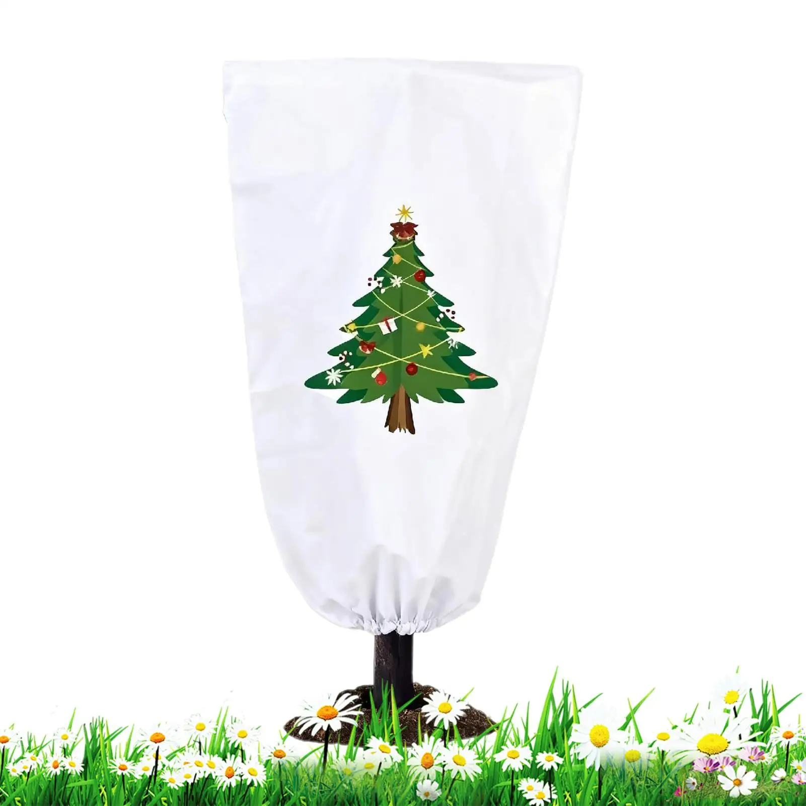 

Чехлы для растений, защита от замерзания, снежный барьер, дышащее одеяло, рождественский дизайн, уличные чехлы для растений на зиму, для елки, розы