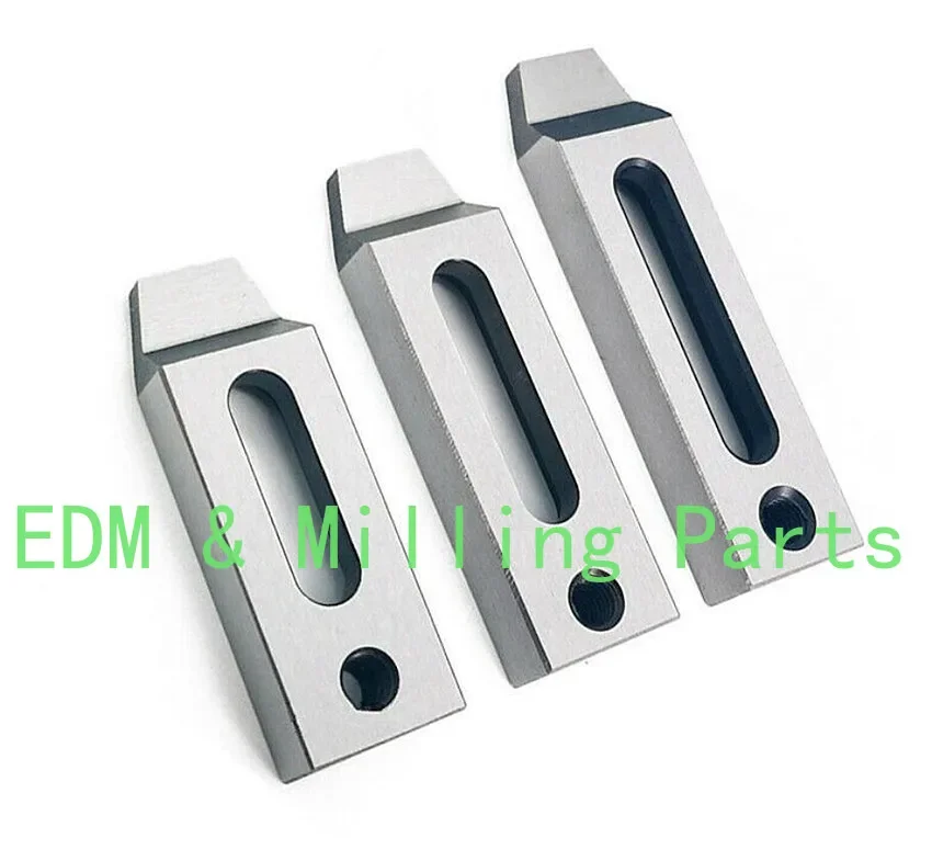 2PCS Wire EDM Stainless Steel Jig Holder Clamp 70-90mm M8 Screw CNC Lathe Claw For CNC Lathe Clamping