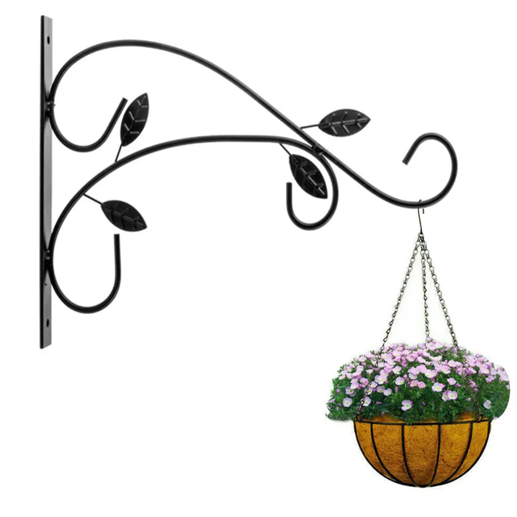 

Wall Hanging Bracket Plant Hook Garden Indoor Outdoor Decor Holder