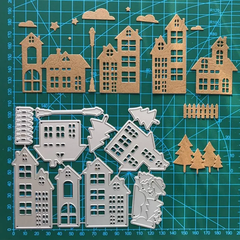 

Tree House Frame Metal Cut Dies Stencils for Scrapbooking Stamp/Photo Album Decorative Embossing DIY Paper Cards
