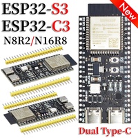 ESP32-S3 Wifi BT Module Development Board for Arduino IDE ESP32-S3-WROOM-1 N16R8 N8R2 44Pin Type-C 16MB Flash 8M PSRAM ESP32 S3