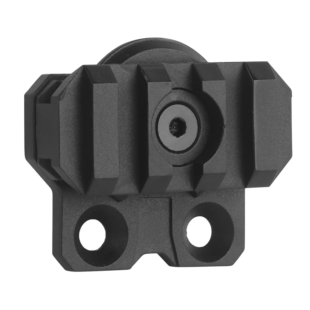 

Helmet Side Rail Adapter 360 Rotatable Nylon Helmet Rail Flashlight Mount for M-LOK Airsoft Helmet Accessories