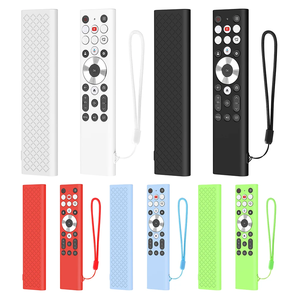 Silicone Cover Protective Case Silicone Sleeve Remote Case Soft Protector for Hisense ERF6A80 ERF6G80H ERF6F80H