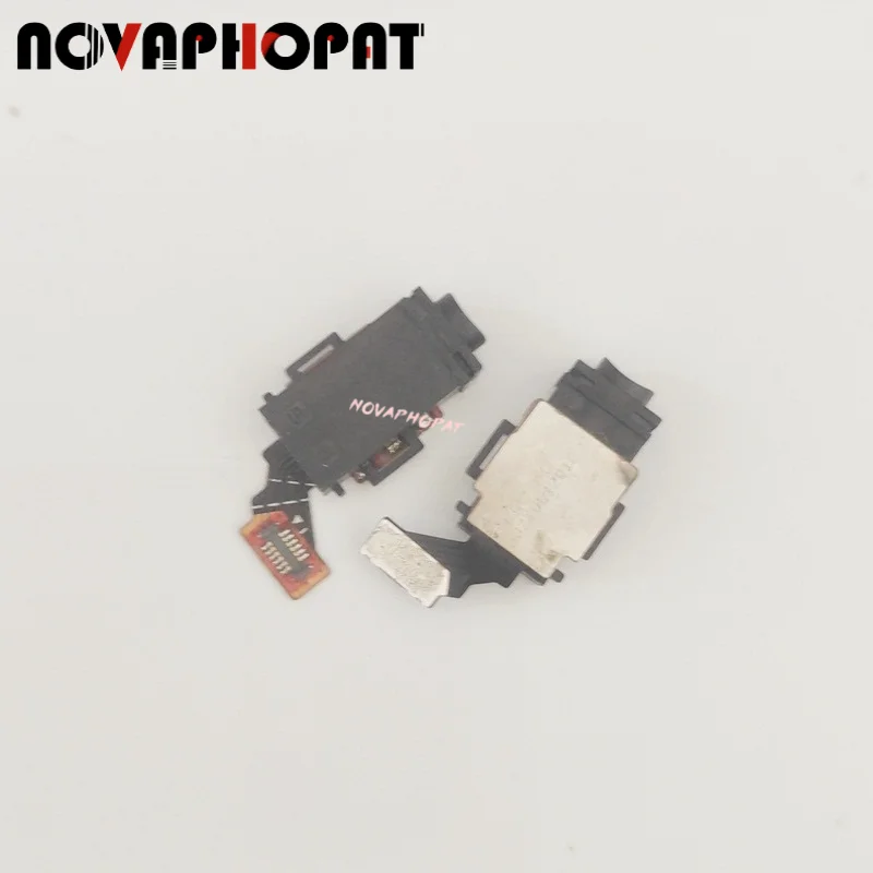 Novaphopat Headphone Port Audio Jack Flex Cable For Sony Xperia M4 Aqua E2303 E2306 E2353 E2312 E2333 E2363 Replacement Parts