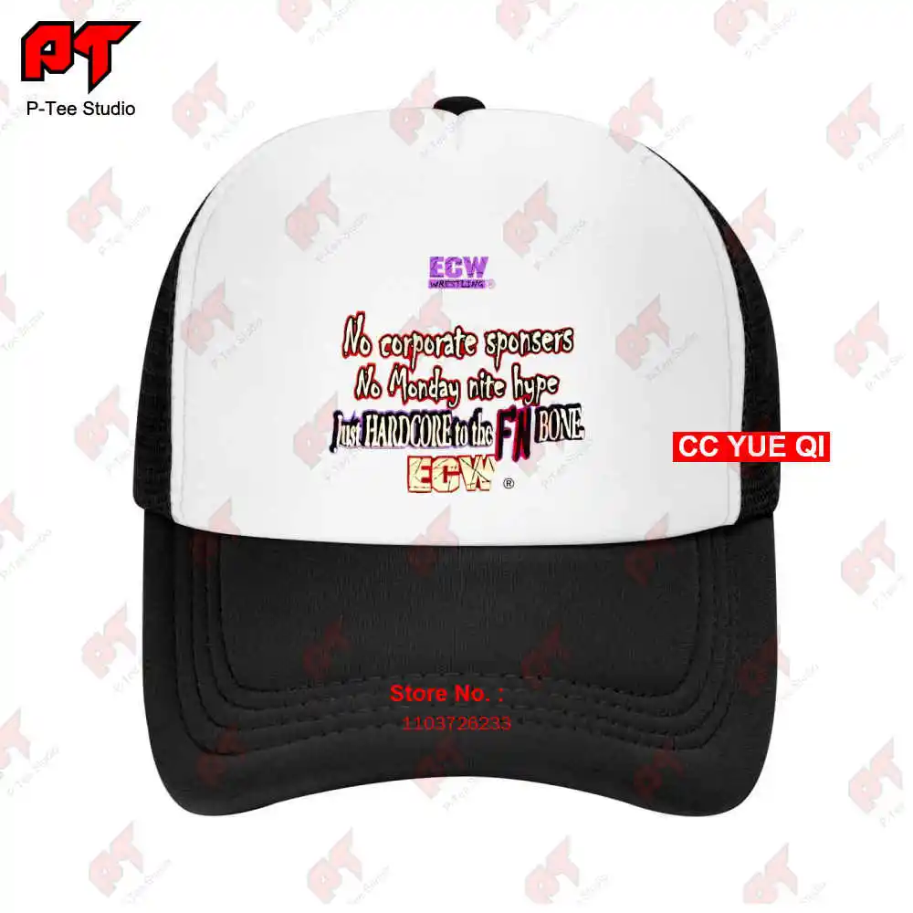 Ecw Hardcore Wrestling 90S Baseball Caps Truck Cap WBL2