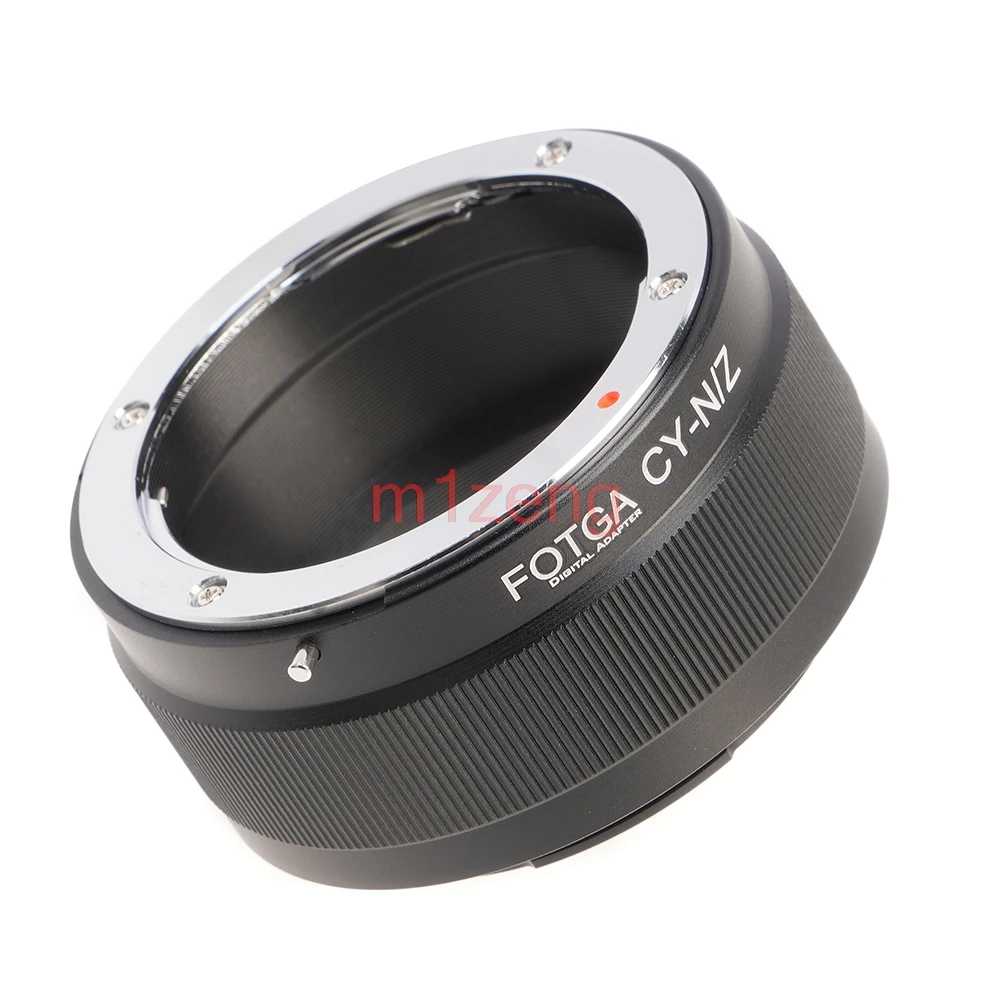 حلقة محول CY-N/Z لعدسة Contax Yashica C/Y إلى كاميرا نيكون Z mount z5 Z6 Z7 z6ii z7ii z8 z9 z30 z50 z50ii zfc