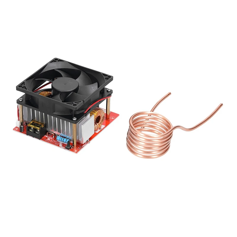 

1000W ZVS Induction Heating Board Module 24-36V Low Voltage Heater Coil Flyback Driver Heater With Copper Tube For DIY