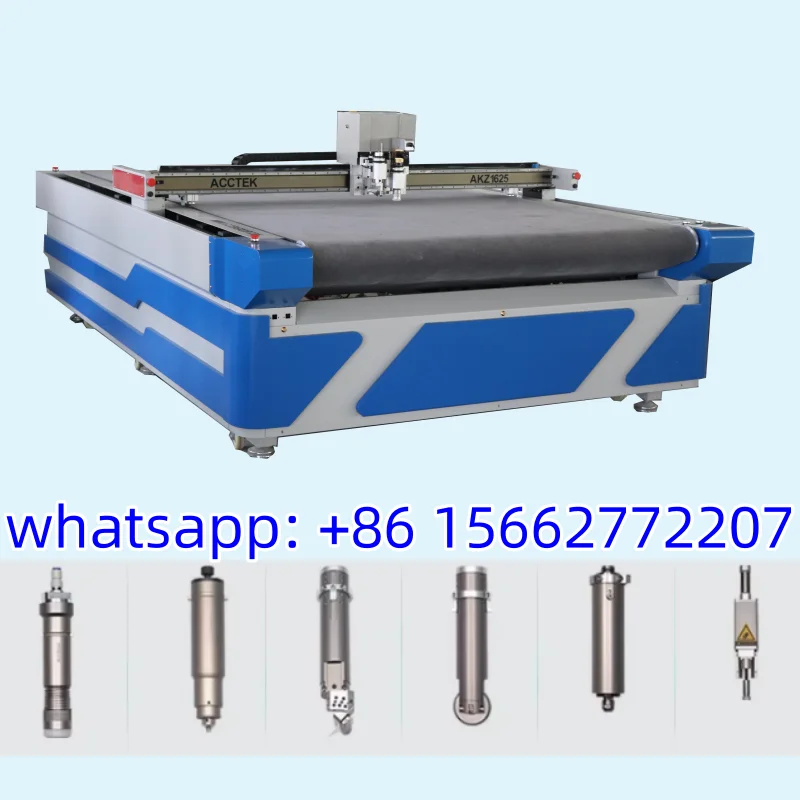 

CNC Vibration Knife Cutting Machine Pneumatic Knife tos PTFE Rubber Automatic Gasket Cutting Machine