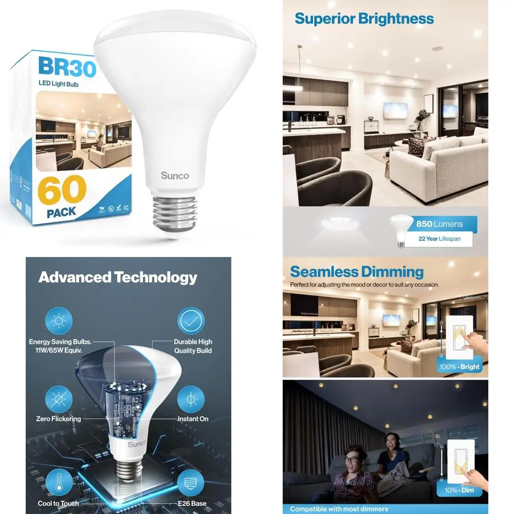 Led BR30 60 Pack Re… - image