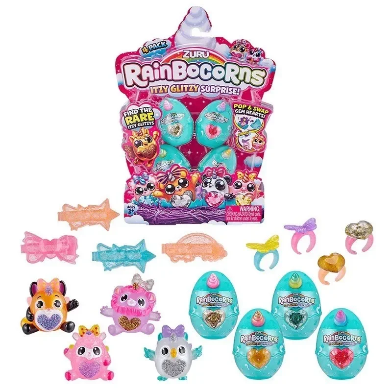 Serie Zuru Rainbocorns Bunnycorn sorpresa conejito caja ciega juguete Super Mini dinosaurio huevo unicornio muñeca juguetes regalo de cumpleaños