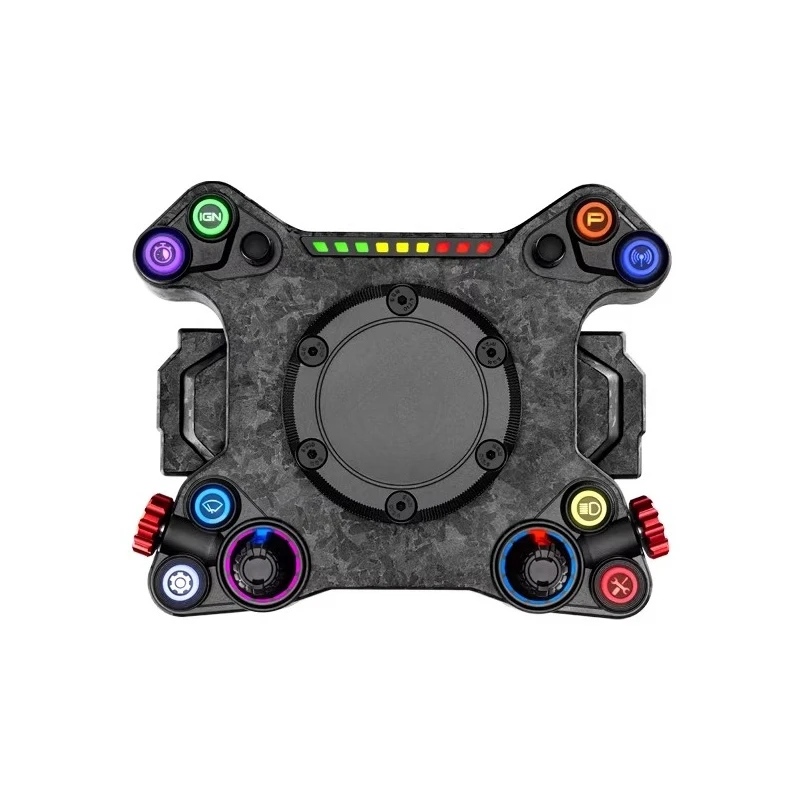 

Игровой руль NEO X Racing Emulator HUB из углеродного волокна с многофункциональными подрулевыми переключателями