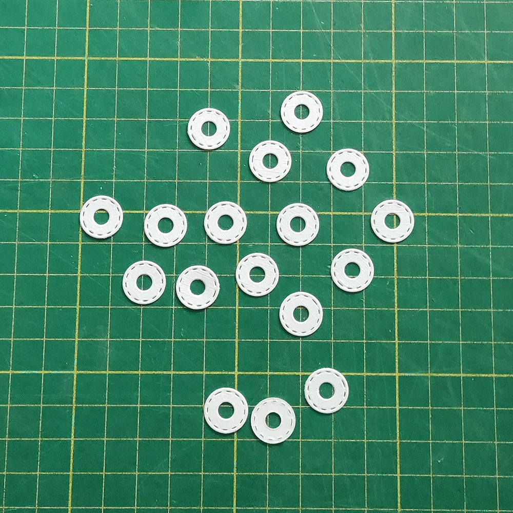 Small Circle Frame Metal Cutting Dies for DIY Scrapbook Album Paper Card Decoration Crafts Embossing 2023 New Dies