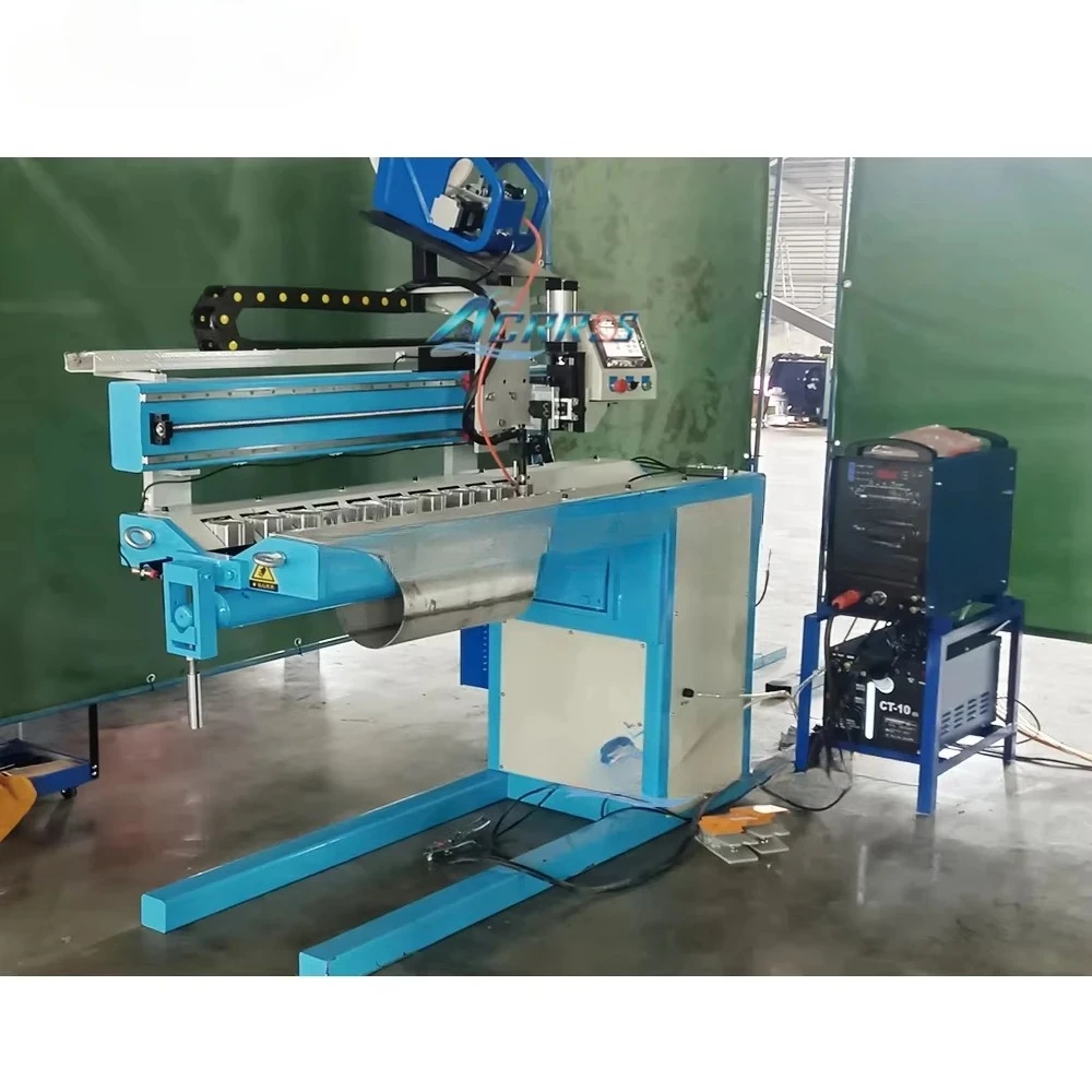 Welding 1-6mm metal cylinder tank 1000mm linear seam welder
