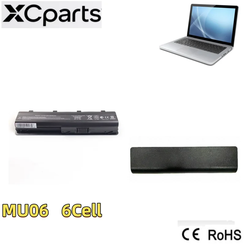 

6Cell New Laptop Battery MU06 MU09 For HP Compaq CQ32 CQ42 CQ43 CQ56 CQ62 G56 G62 G72 DM4 HSTNN-Q60C HSTNN-CB0W 593553-001