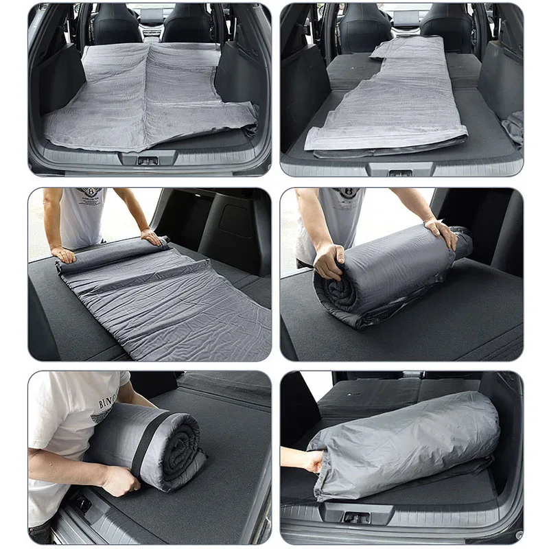 for Audi Q5L Q3 Car Travel Bed Suv Special Trunk Automatic Inflatable Mattress Car Driving Tour Camping Sleeping Mat