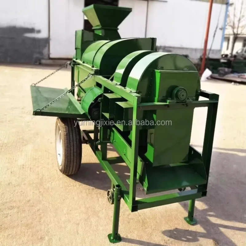 2025Factory Wholesale High Efficiency Maize Sheller Thresher Used Corn Thresher Machine Maize Sheller With Diesel Engine