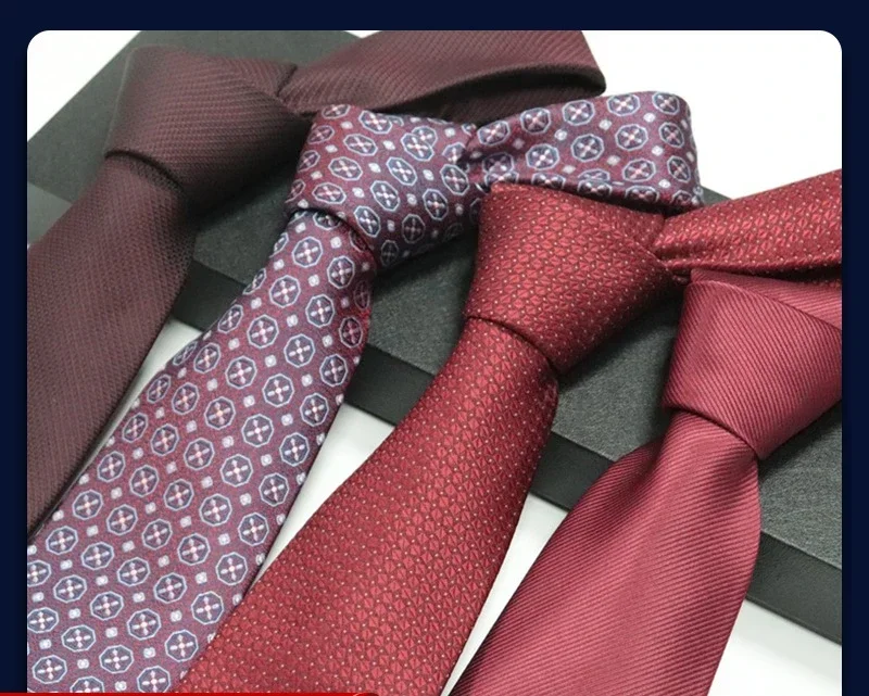 

Senior sense business executive red men's tie men's formal annual hand tie wedding wholesale tie