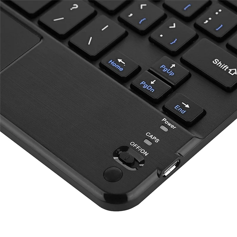 A42Z-Ultra-Slim Mini Touchpad Keyboard, Keyboard With Built-In Multi-Touch Trackpad For Smart TV HTPC PC Tablet Laptop