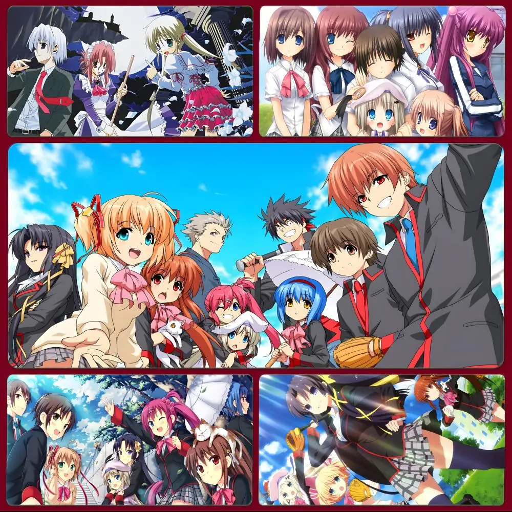 Funny Action Anime H-Hayate The Combat Butler Mouse Pad Large Gaming Mousepad with Stitched Edges Thickened Desk Mat PC
