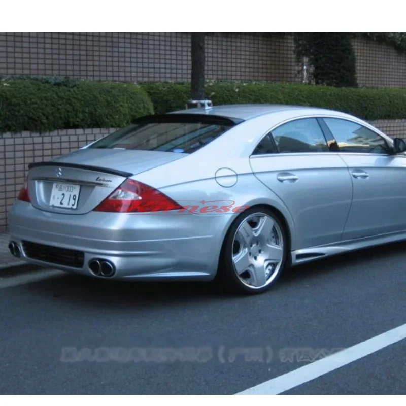 For W219 Roof Spoiler Carbon Fiber Spoiler For CLS Class W219 BENZ CLS 300 350 (2004-2011) Exterior Parts Car Modified Accessori