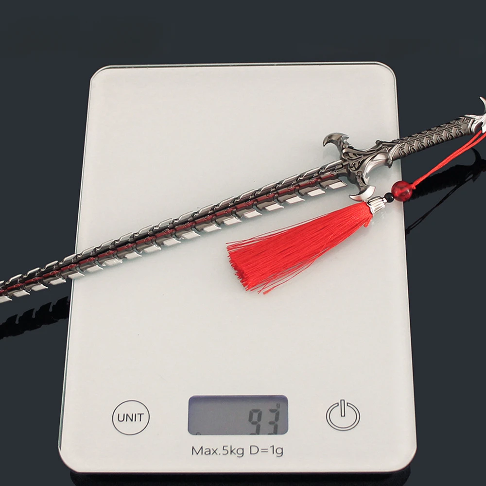 Call of Duty 30 ซม./11.8in งูใบมีดเงินคอสเพลย์ดาบรุ่น Props เกมอุปกรณ์ต่อพ่วงของเล่นกีฬาของขวัญตลกเครื่องประดับคอสเพลย์