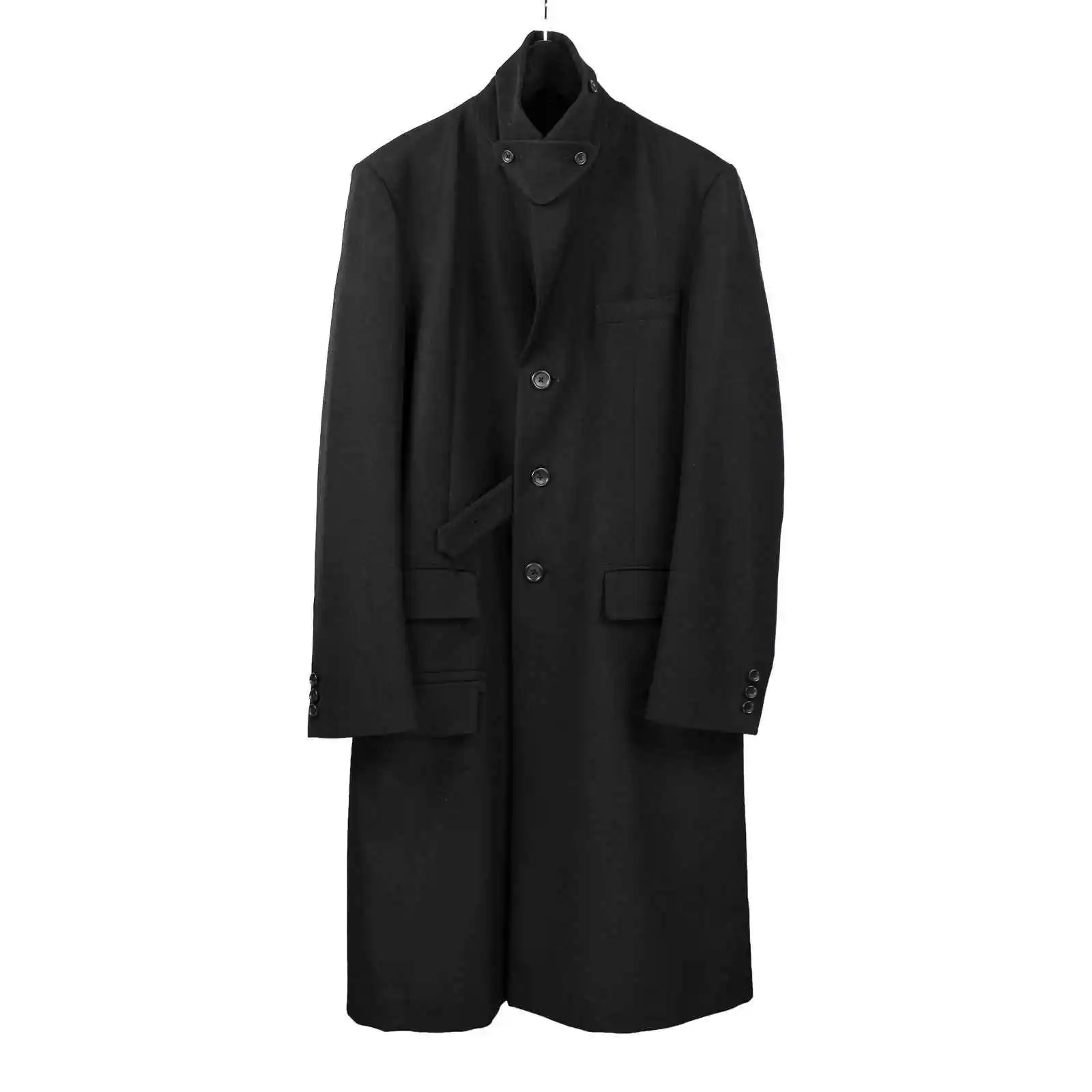 

TOP-YAMAMOTO original design men's suit set, business casual loose-fitting overcoat, men's British style