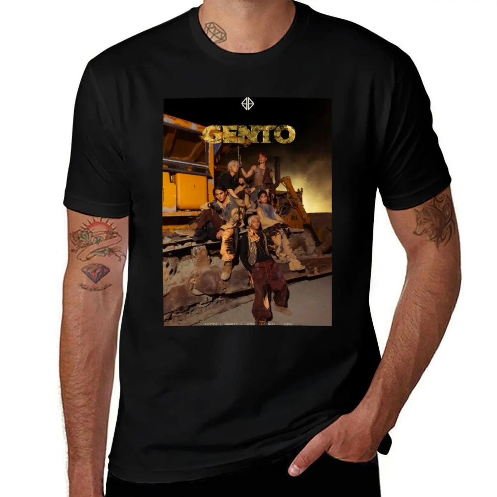 SB19 GENTO T-Shirt oversized blanks essential t shirt anime figures mens fashion