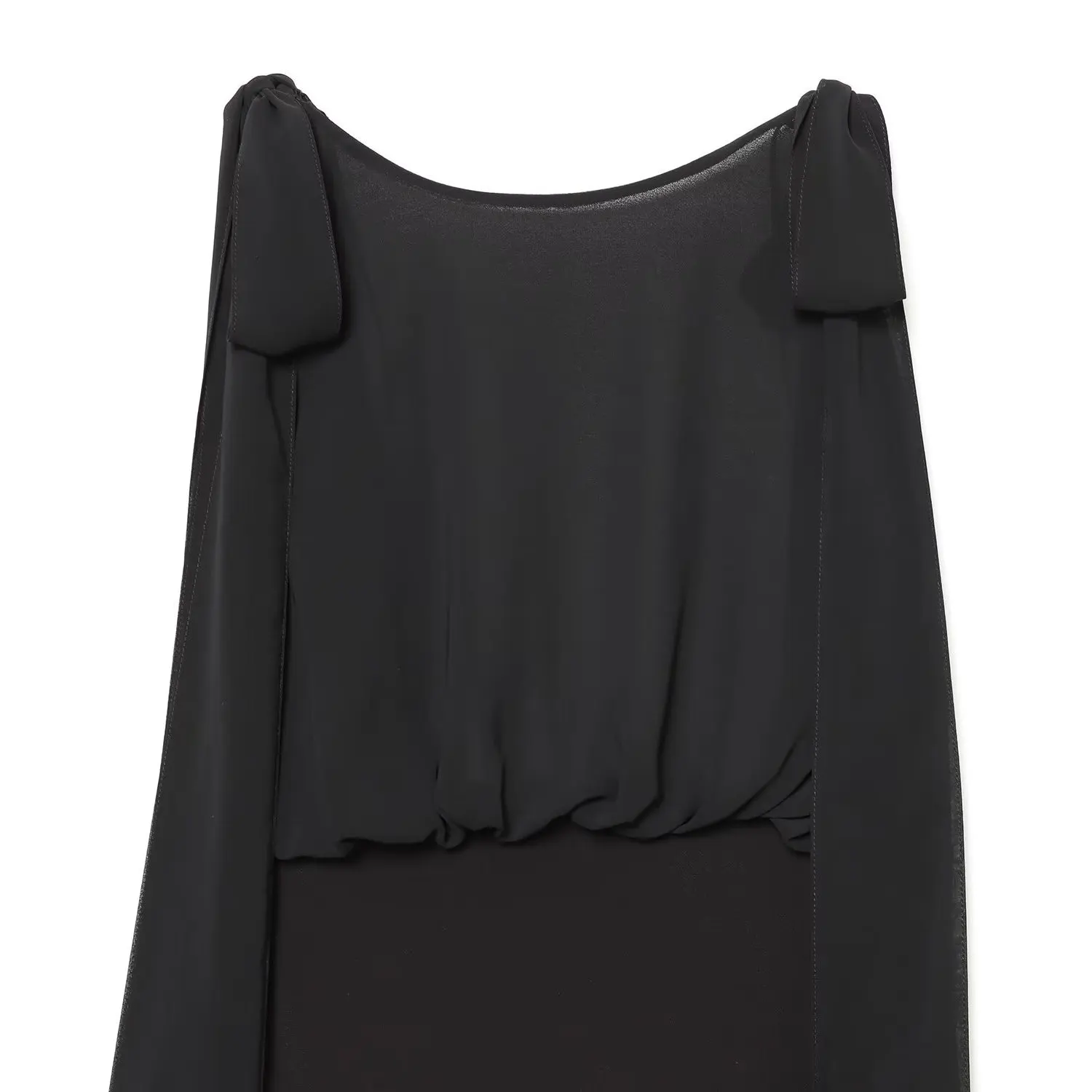 Faionable Georgette Knot Tuta da donna Autunno Inverno Nuovo arrivo ZR Sle Pantaloni a gamba dritta a vita alta