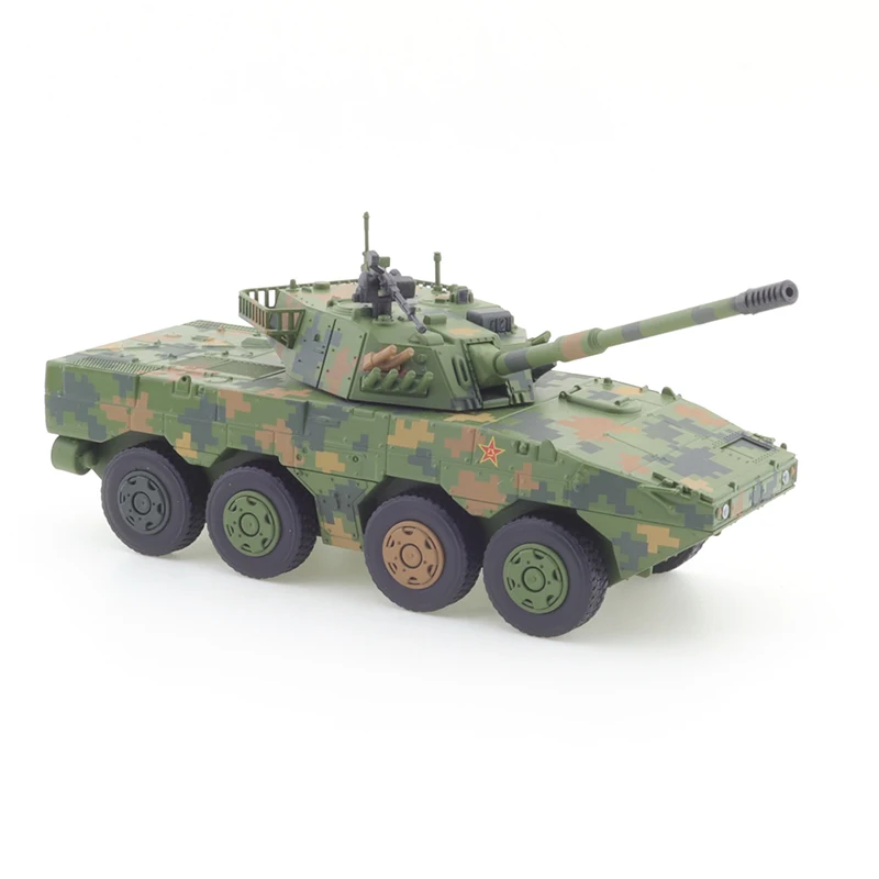 XCARTOYS 1/64 11 Wheeled Armored Assault Vehicle Green Camouflage Car Alloy Vehicle Diecast Model Kids Xmas Gift Toys for Boys