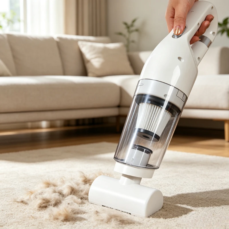 Pet Hair Vacuum Cleaner Electric Fur Remover for Dog Cat Hair Bed Sofa Carpet Upholstery Home Cleaning Tool Portable 반려동물 털 청소기