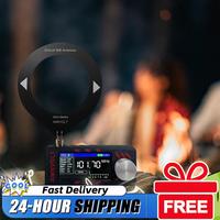 SI4732 Mini Pocket 0.5-108mhz SSB AM FM HF SW MW Display All Band Radio Receiver W/ Antenna Built-In Headphone Amplifier Circuit