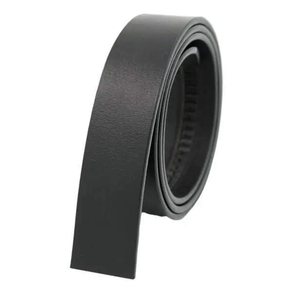 Genuine Leather Belt Strap for Men Adjustable Cowhide Automatic Buckle Replacement Casual Dress Accessory for Office