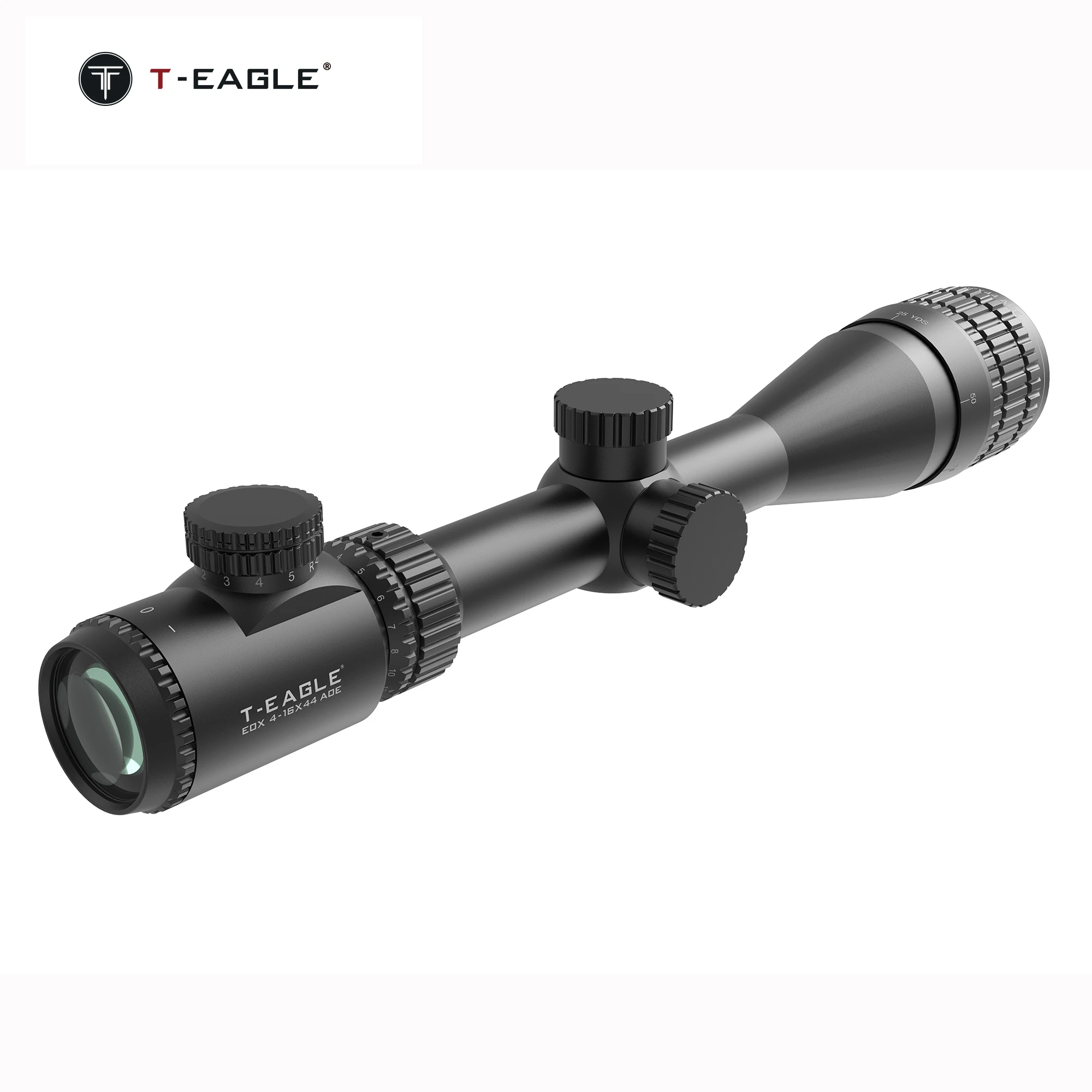 Imagem -03 - T-eagle-riflescope de Longo Alcance para Caça Riflescope Tático Óptica de Tiro Âmbito Tático Vermelho e Verde Iluminado Eox 416x44 Aoeg