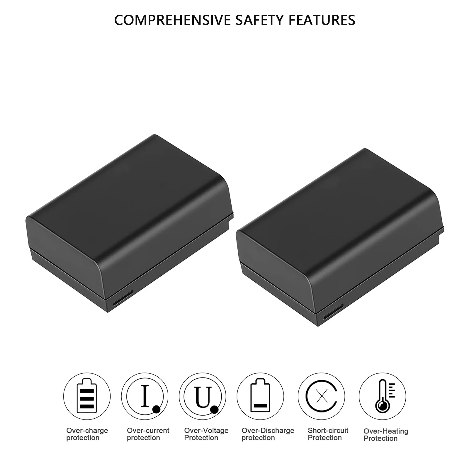 2000mAh EN EL25 EN-EL25,EN-EL25a,4241 Battery for Nikon Z50 Z30 ZFC Mirrorless Digital Cameras