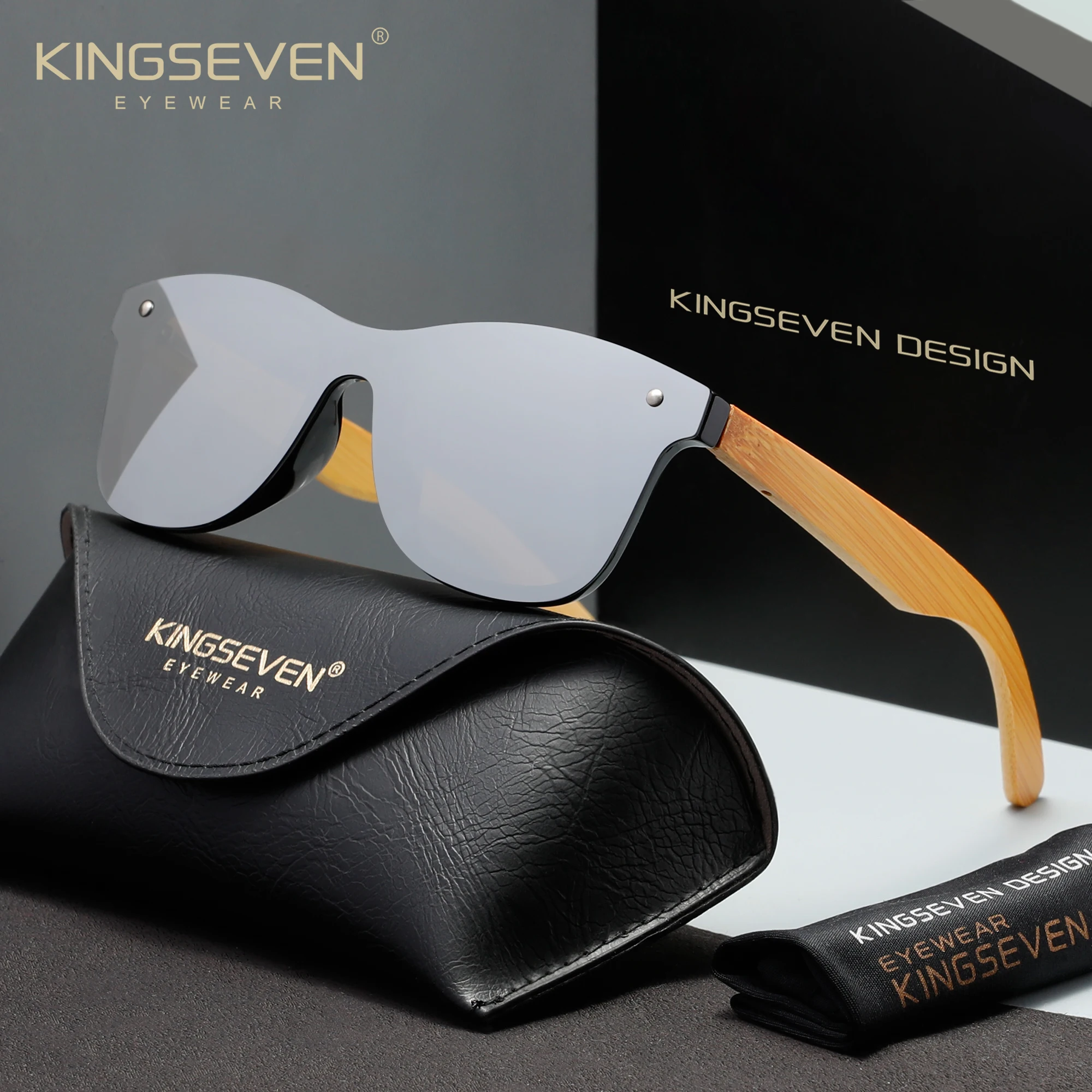 #14 Latest Wooden Frame Sunglasses Offers