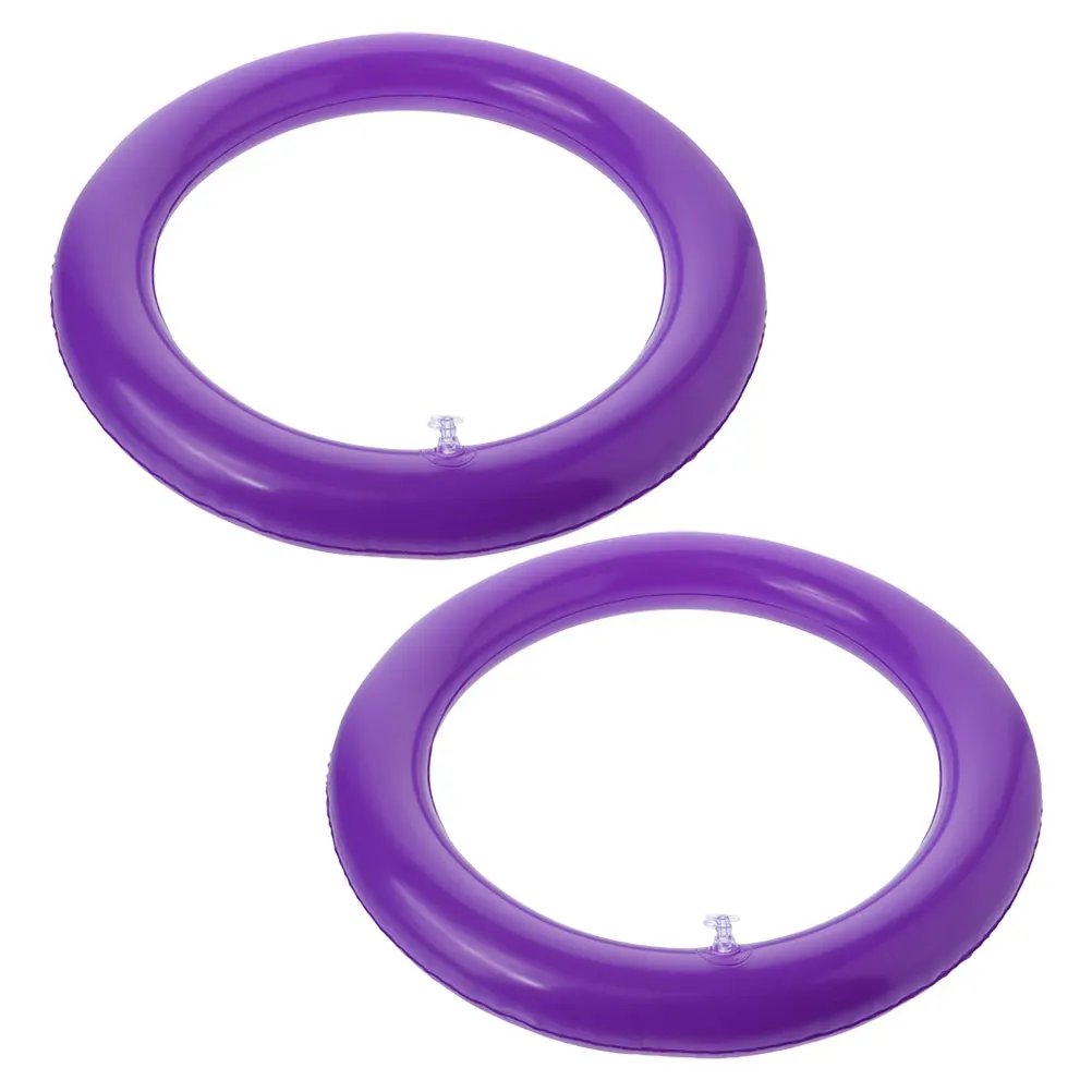 

BESPORTBLE 2Pcs Inflatable Yoga Base Round Exercise Stabilizer for Home Gym Fitness Stability Stand